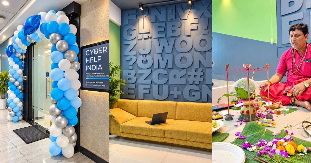 cyber help india new office