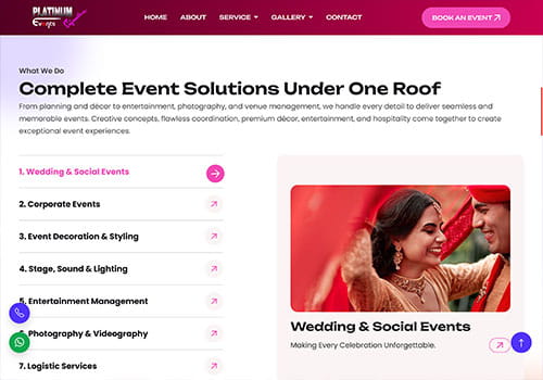 Platinum Signature Events