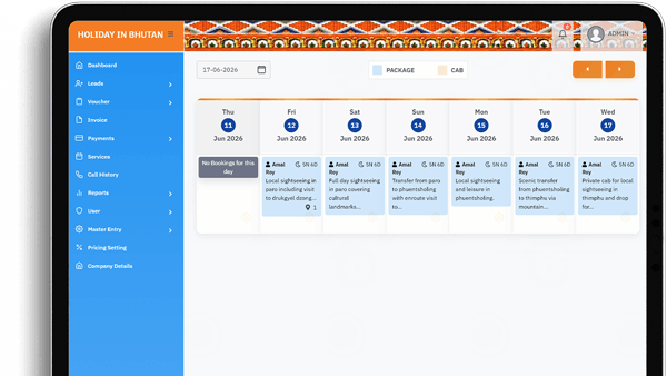 Itinerary management