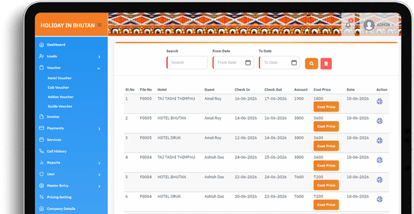 Booking Management