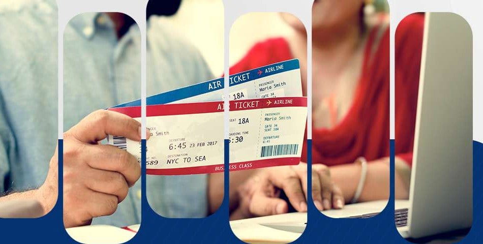 Passengers holding air tickets with PNR details